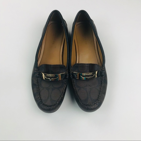 Coach slippers in brown - Picture 7 of 7